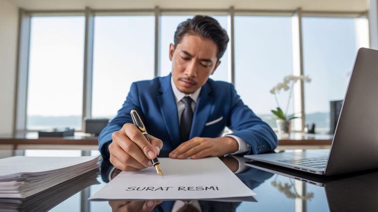 cara bikin surat izin tidak masuk kerja