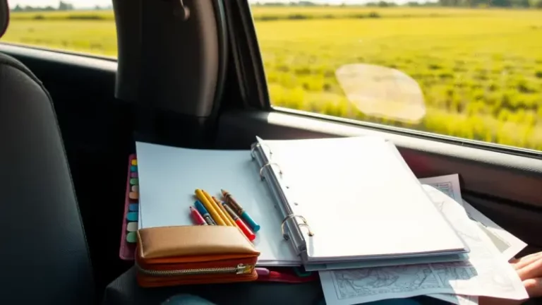 Kids’ Travel Binder